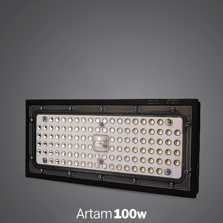 پروژکتور LED آرتام ۱۰۰ وات SMD پارس شعاع توس IP65
