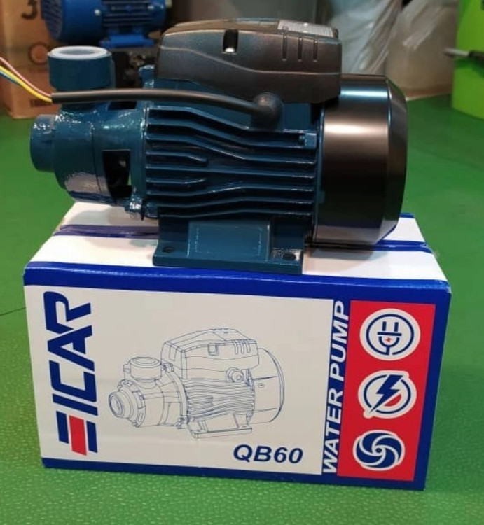 پمپ آب نیم اسب ایکار مدل QB60